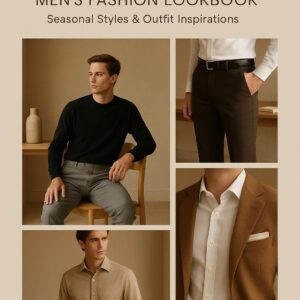 Clothyard Men's Fashion Lookbook Seasonal Styles & Outfit Inspirations – Digital Download